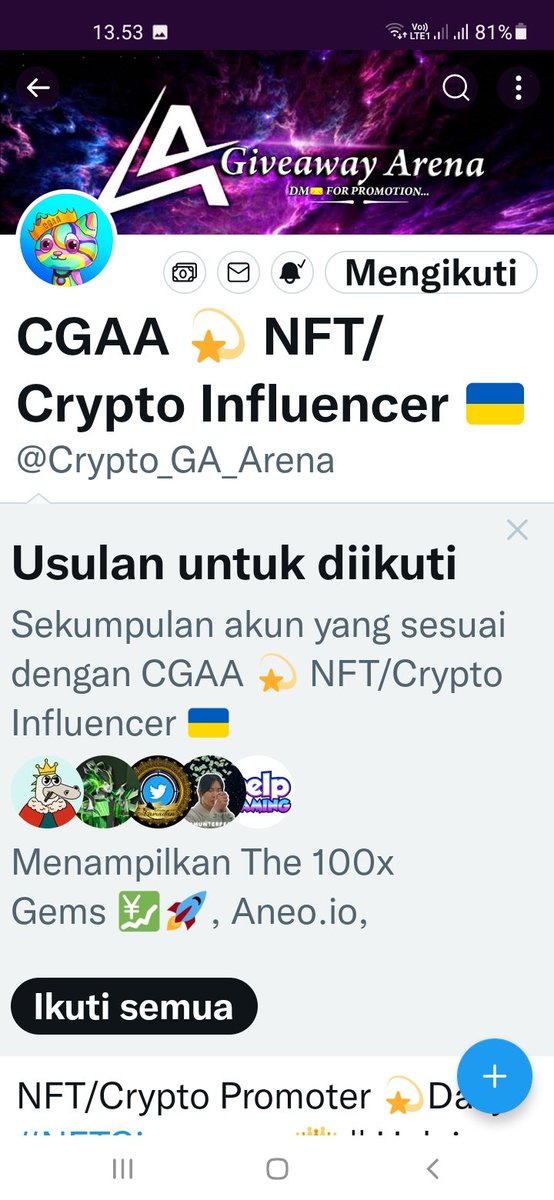 amakausi70's tweet photo. @chitaglorya__ @Crypto_GA_Arena Done https://t.co/pElsJfsBv9