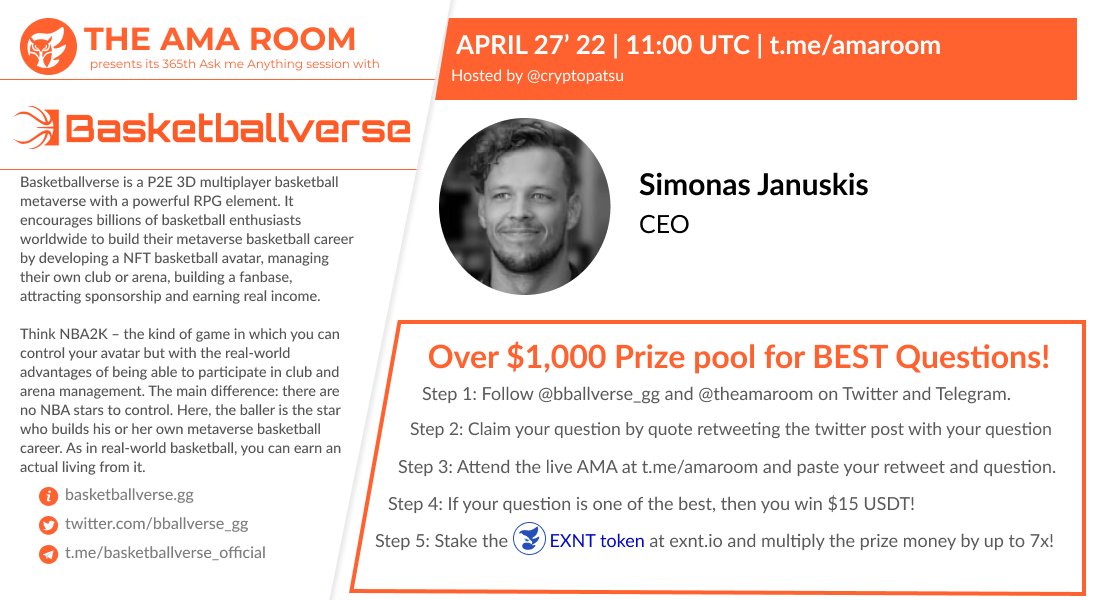 The AMA Room tweet media