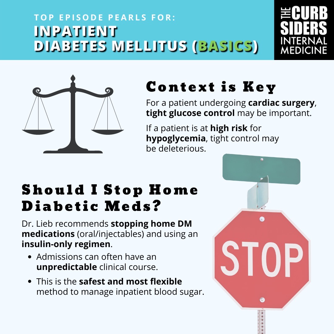 thecurbsiders's tweet photo. Dominate inpatient diabetes! 💪 We will cover as much as we can, from soup to nuts, with Dr. Dave Lieb (@dclieb), an internist, endocrinologist and the endocrinology program director from
Eastern Virginia Medical School. #inpatiendiabetes #MedTwitter
 - https://t.co/0e8ByJtHAL https://t.co/nwTEuRw4ci