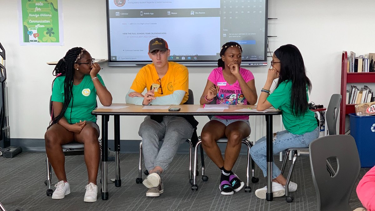 Epsilon Beta State Library Club had a great conference this weekend!! Congratulations to our new state officers President: Amara Jackson Jefferson City Vice-President Tristan Fry McDonald County, Secretary Sharee Robinson, and Communications Director Kamilya Williams both from JC