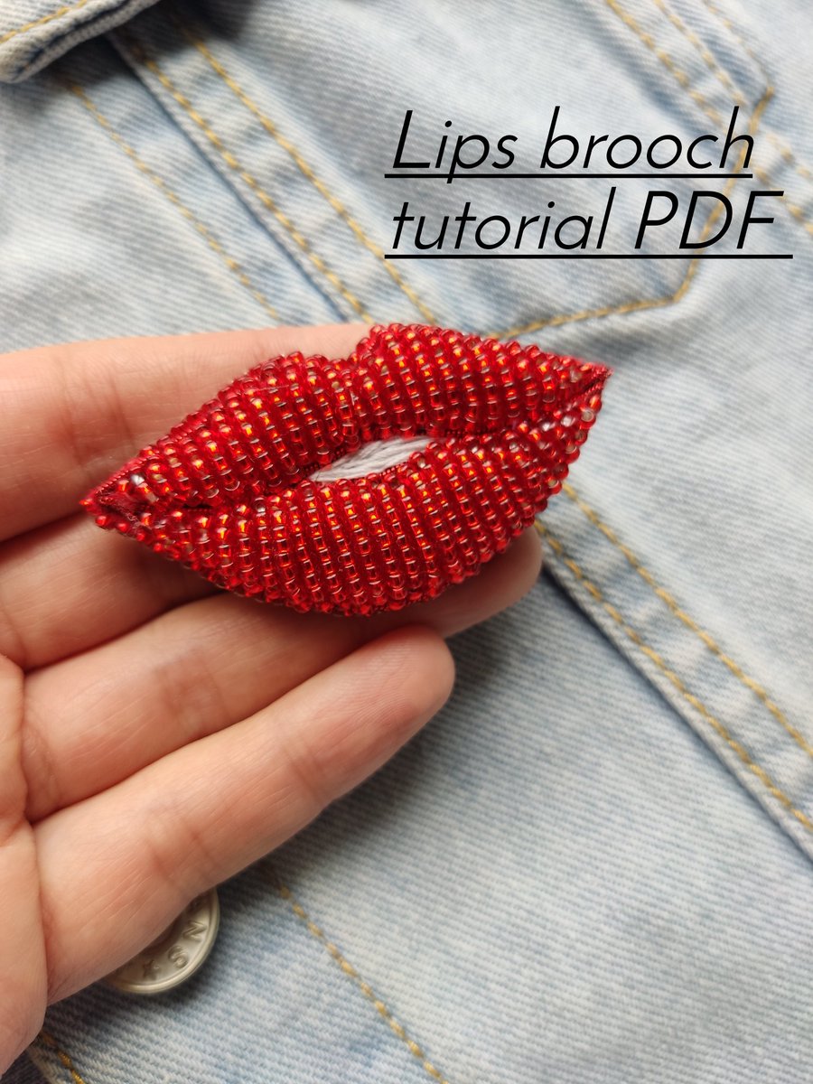 Darya64409276's tweet photo. New brooch tutorial!
DIY Red lips brooch π
https://t.co/XwqaPrvYq7
#etsy #etsyshop #lips #brooch #diy #etsyuk #etsyfru #etsyde #handmade #handmadegifts #handmadejewelry #brooch #diybrooch #embroidery #Embroidered #exclusuvejewelry https://t.co/UQOpTftCZM