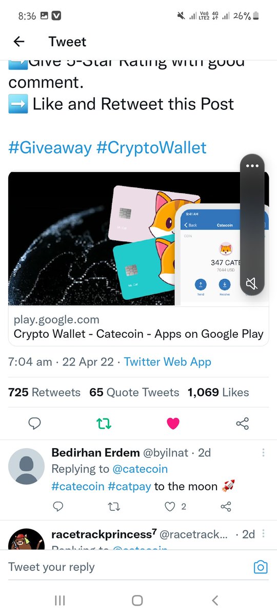 khalids31385659's tweet photo. @catecoin All compliment done.. hope I win... Good luck for all... vinu good project @cz_binance @Eljaboom  keep eye on this project sir🖐 good luck all guys @sabikurrahman52 @biswas524 https://t.co/RTv10vLxzK