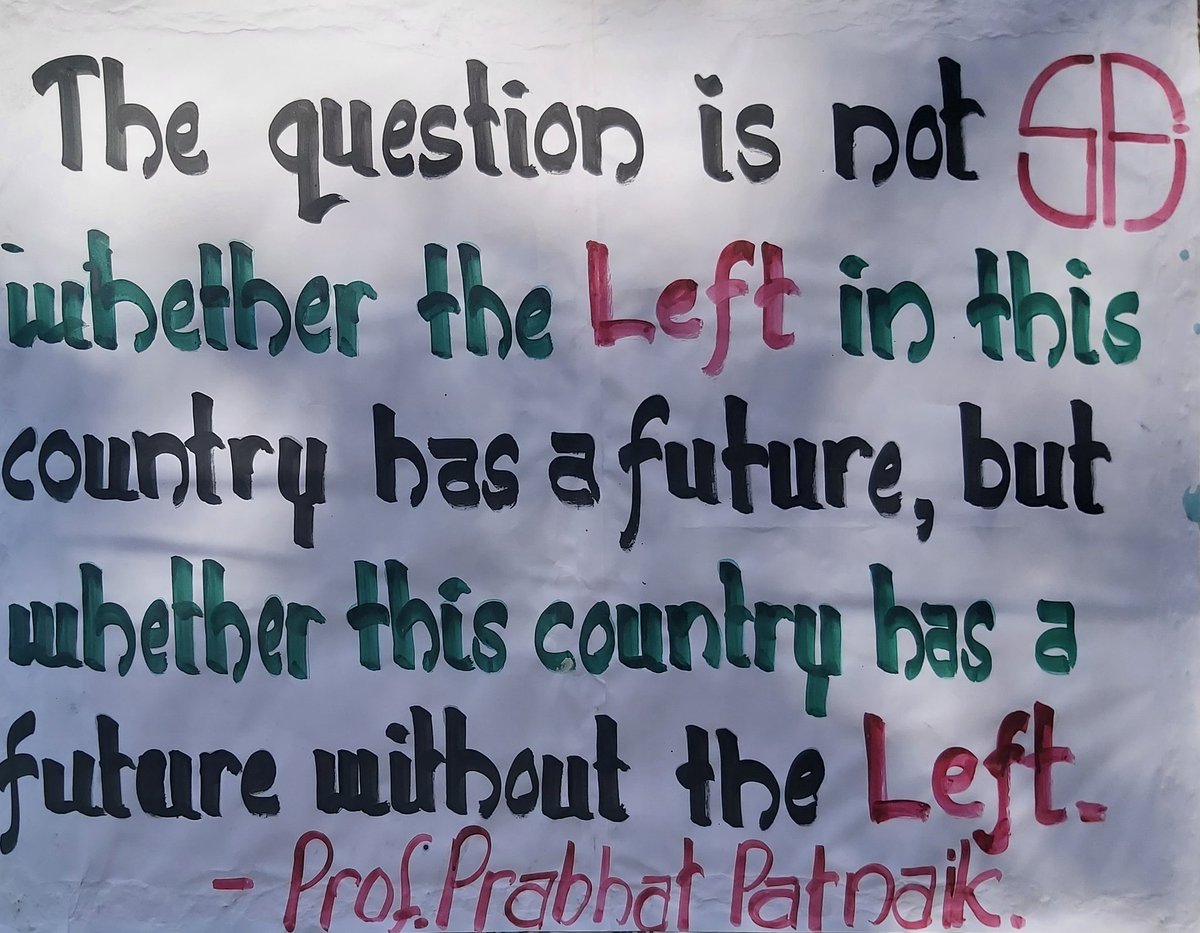 Poster of the day.
#socialism_is_future_and_future_is_our