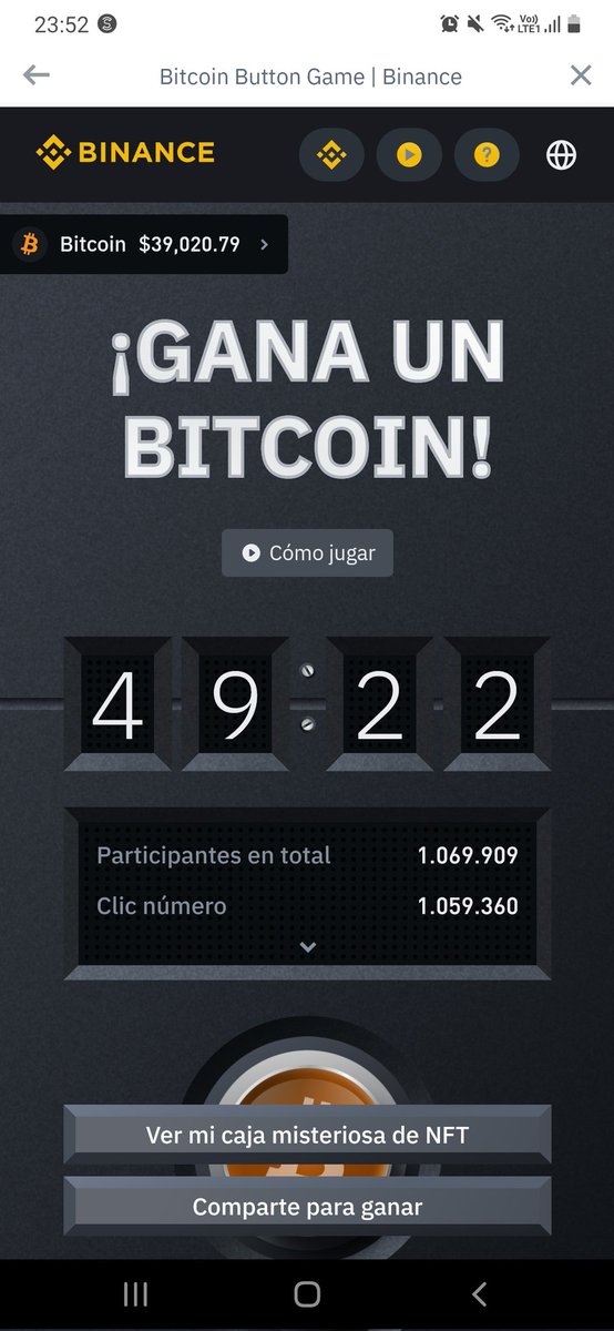 vicctor_ferr's tweet photo. #BitcoinButton #Binance https://t.co/uXTxR8nEvu