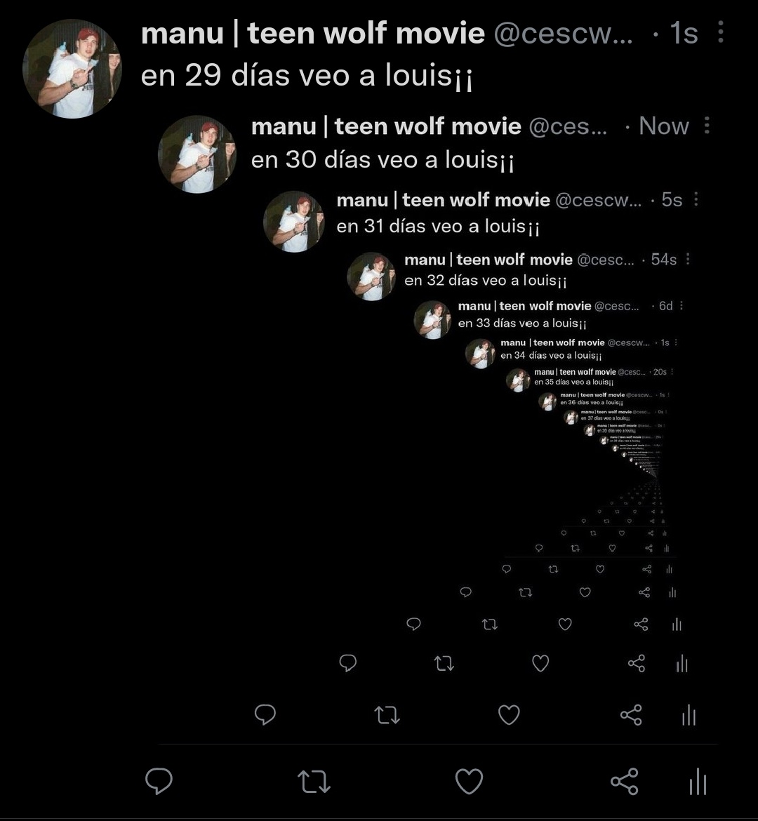 neysbitch's tweet image. en 28 días veo a louis¡¡