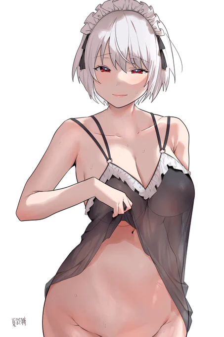 メイドさんにも透け透け衣装を着せたかっただけ 