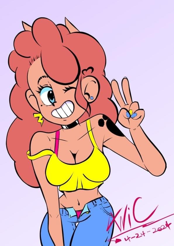 KellyObscura's tweet photo. Got some new art, went back to the old style lol. https://t.co/qSlEVEwmzj