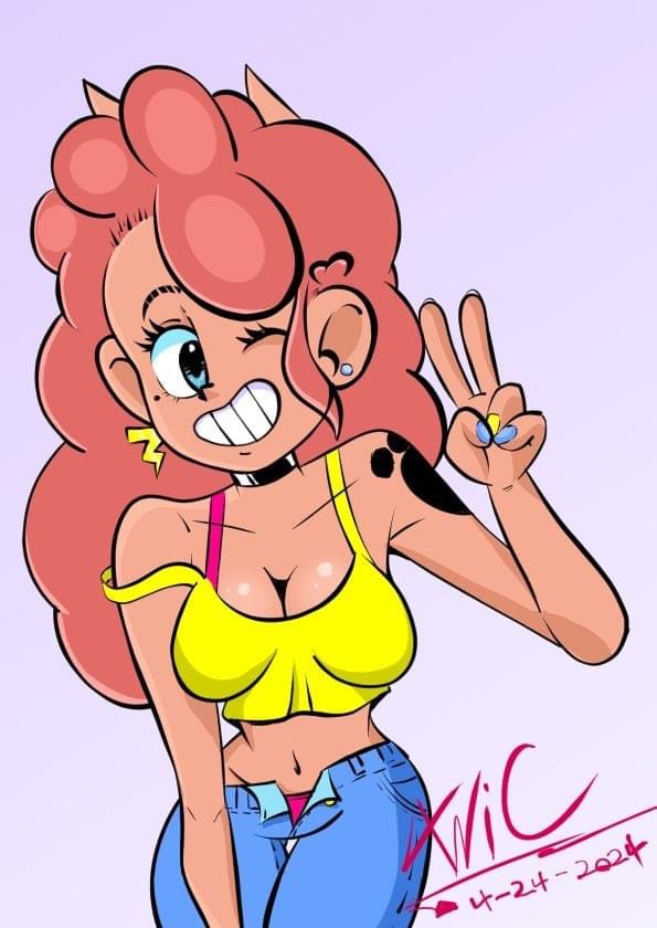 KellyObscura's tweet photo. Here’s a more finished version of the smiling variant of my Kelly. https://t.co/0kddwPB09f