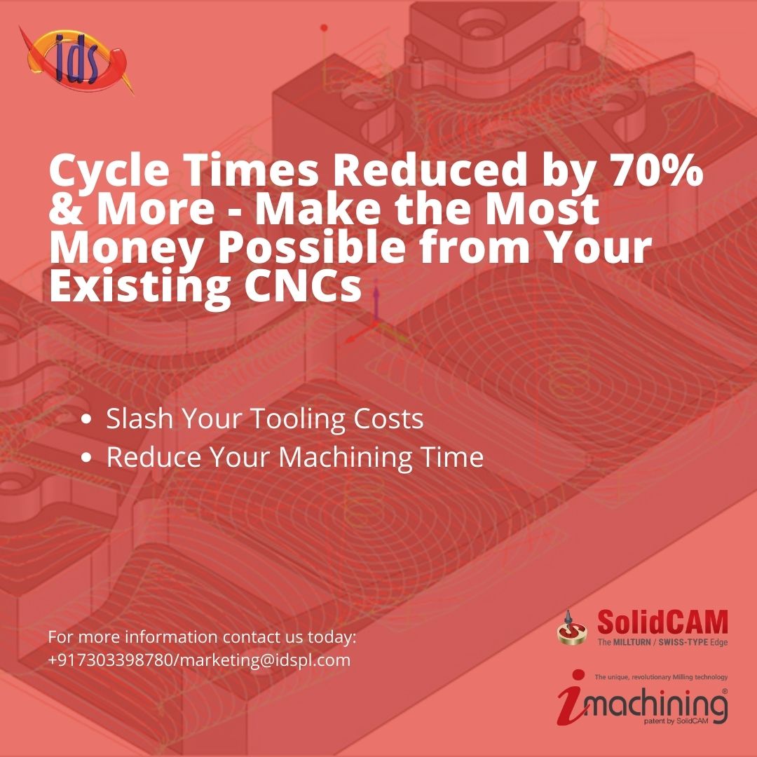 idspl's tweet photo. Boost Your Profits by Greatly Increasing Your Machine Output with Extremely Enhanced Material Removal Rates

#idspl #solidcam #solidworks #design #imachining #product #productdesign #mechanical #engineering https://t.co/jPAsv7vqeO