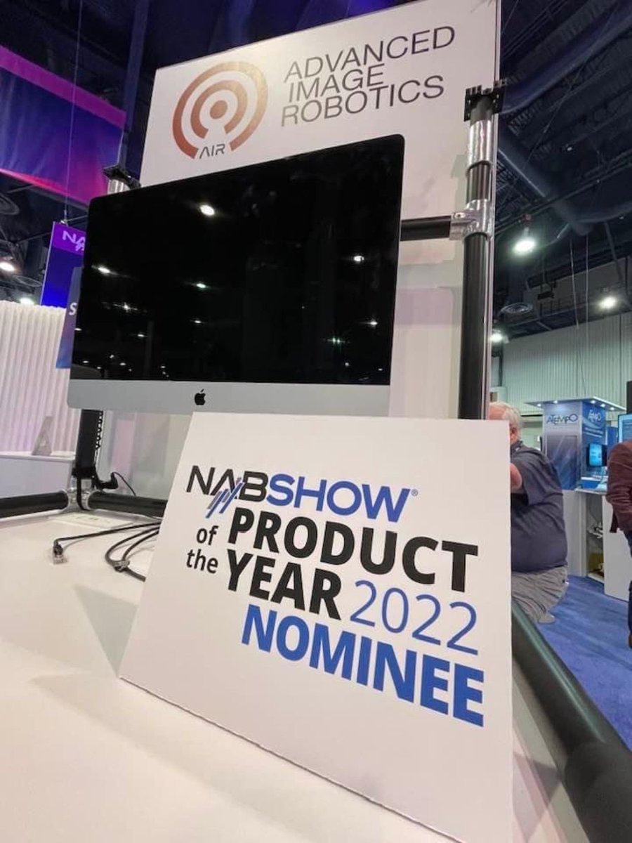 Product of the Year nominee, AIR One. Come by North Hall Experiential Zone booth N830C to find out why (look for the dancing cameras). #NAB2022 #nabshow2022 #remoteproduction #remi #zcam #liveevents #ptz #sportsvideo #corporateevents