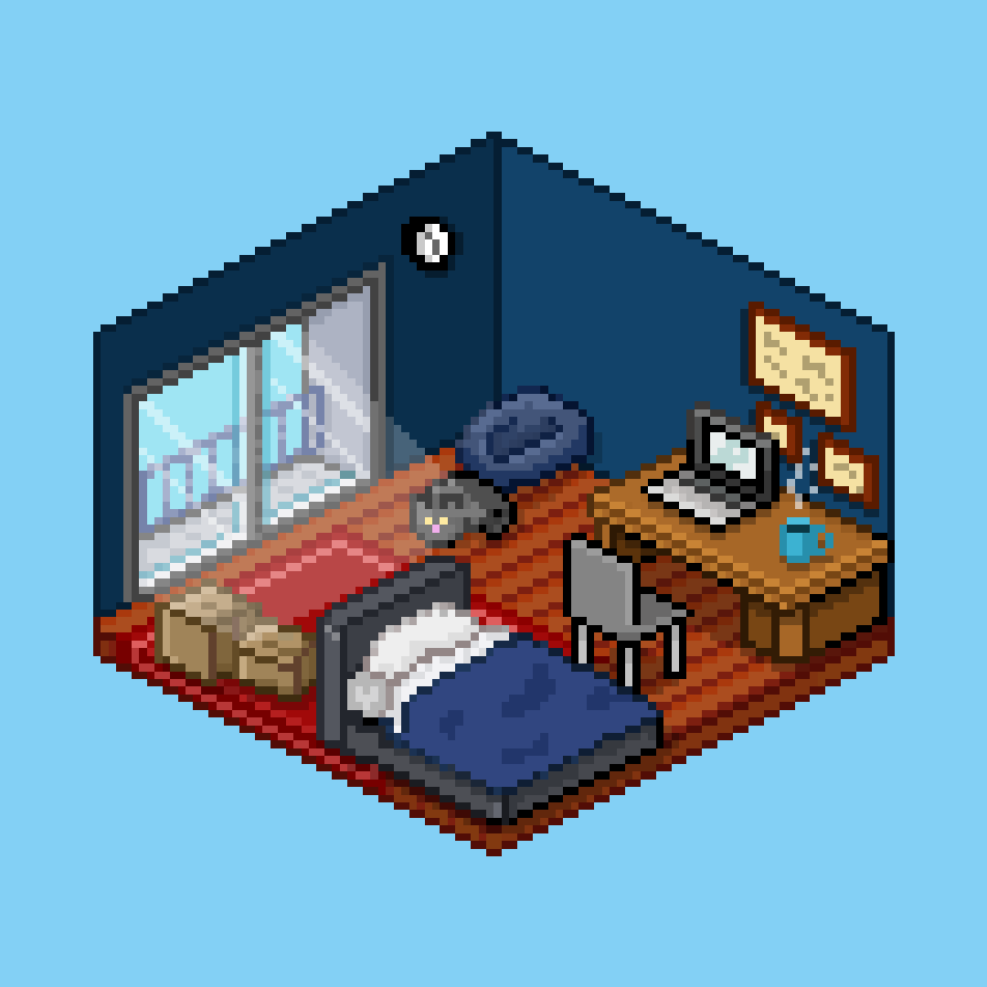 pixel_rooms's tweet photo. @Drop_Your_NFT_ Drop 1 now available! Take advantage of the first owners!
Link in bio 📈🏠💸
- 10 Pixel Rooms
- 0.009 ETH 

#nft #nfts #nftgiveaway #pixelartist #pixel #pixelroom #cryptocurrency #opensea #openseanft #openseanftart #art #isometric #investment #invest  https://t.co/GGTVpoBXsv