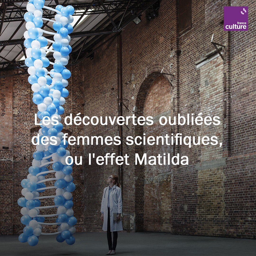 Au début des années 80, l’historienne des sciences Margaret Rossiter théorise l'effet Matilda : elle remarque que les femmes scientifiques profitent moins des retombées de leurs recherches, et ce souvent au profit des hommes.
➡️ l.franceculture.fr/Xgb