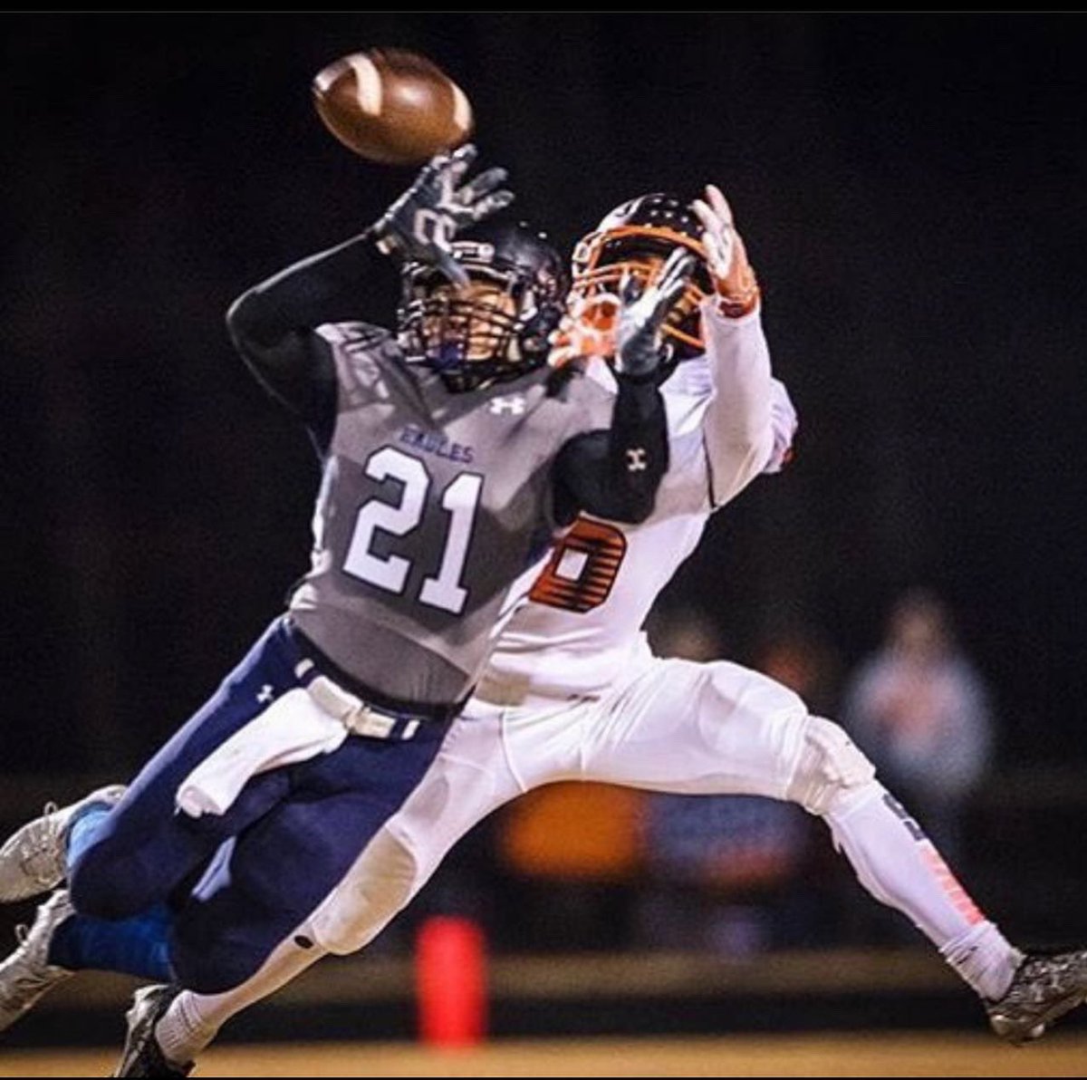 #DraftCountdown #Day4 Domination would be an understatement for @madisonacone play at #EastForsyth ! Players still quiver at the thought of his athletic performances in those #FridayNightLights #NorthCarolina #HSFootball #LockdownCorner #QBsBeware #BornReadyAthlete #NFLDraft22