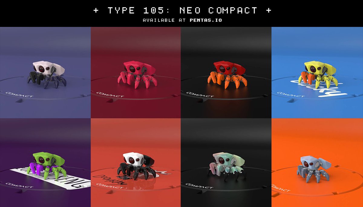 TokioMaestro's tweet photo. 🔥KioMaestro NFT Drop and Giveaway! 

🔥Special collaboration with:
@TinyDucky_NFT x @LukAhSeng_ x @D00MSDAYnft 

🔥Giveaway!!
1 x Neo Compact (0.04 BNB each)
1 x Katydid (0.11 BNB each)
1 x Jumping Spyder (0.11 BNB each)

Link: https://t.co/Uc0aYxnvNl

See Image below to win 👇🏻 https://t.co/E5bd0hhqnR