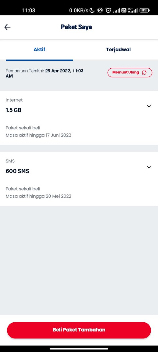 ZakyMujayin's tweet photo. @Telkomsel siang min mau tanya untuk paket 600 sms all operator ko tidak bisa kirim sms ya? Padahal status nya aktif. Mohon petunjuknya min https://t.co/UOrJOGX1UJ