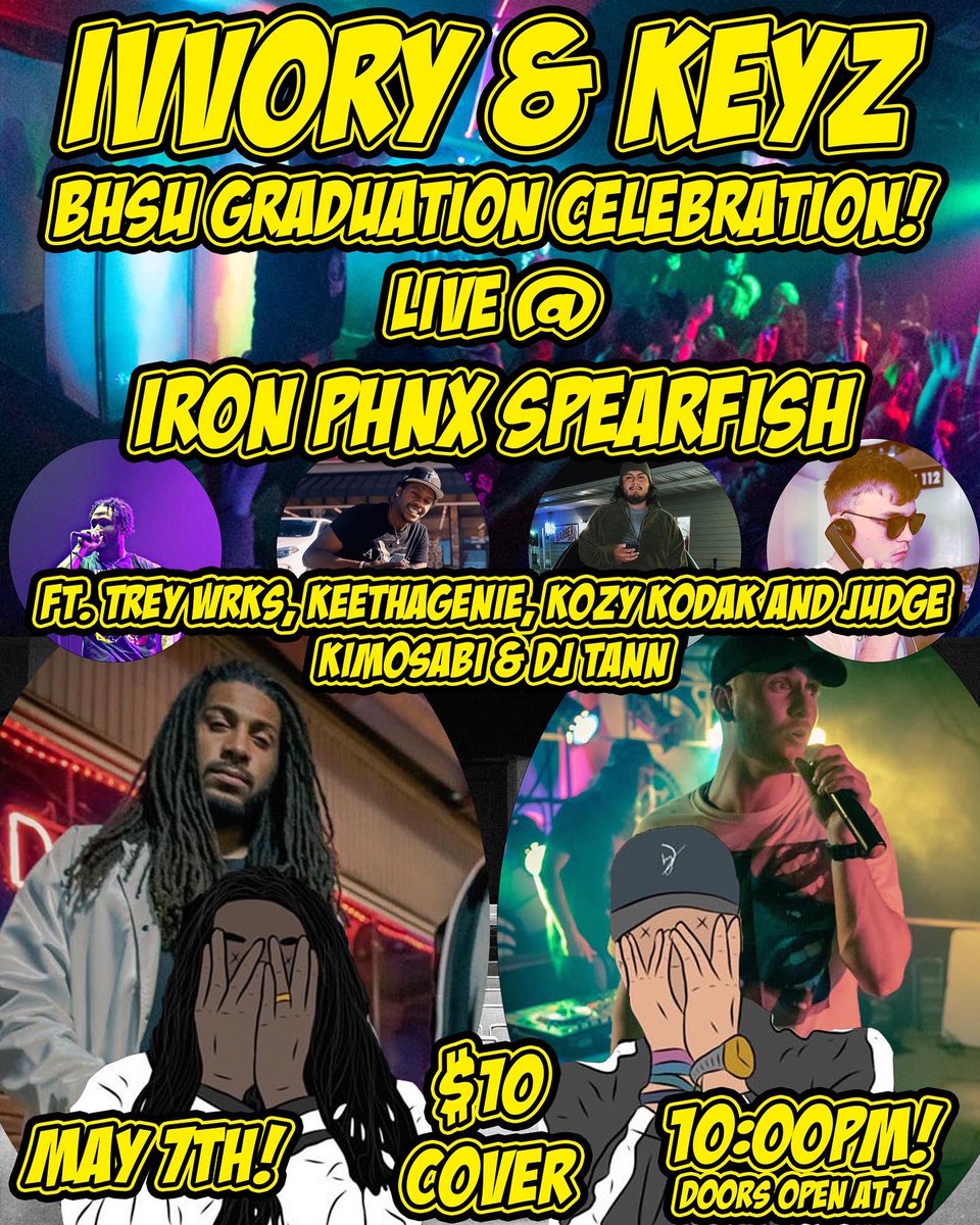 Escape from life and come turn up with us ‼️ Good vibes, high energy, great music. THE BEST SHOW IN THE STATE 😈 @TreyWrks <a href="/KeeThaGenie/">Kee</a> <a href="/sodakblackkk/">JUSTIN BEANER</a> <a href="/shayj4/">Shandon Jones</a> <a href="/IVVORYKeyz/">🖤</a>
