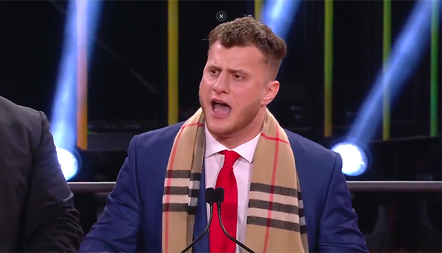 MJF says Trish Stratus wouldn’t leave him alone at the a For the Love of Wrestling UK event, labelling her as “so annoying.” #MJF #TrishStratus https://t.co/zgGE8qrIpr https://t.co/jN3rDH1fJm