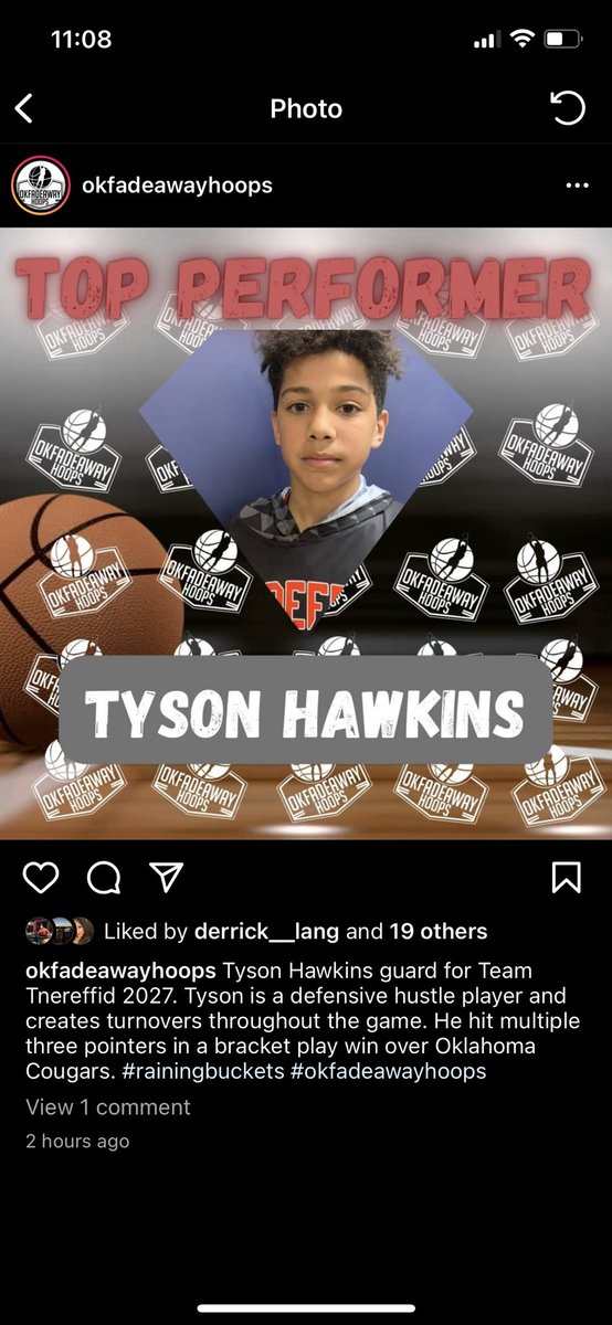 Ajhawkinsbasket's tweet photo. My other nephew showed out this weekend 🤩🤩 #Bloodline #younghawk https://t.co/heSh1jyMuW