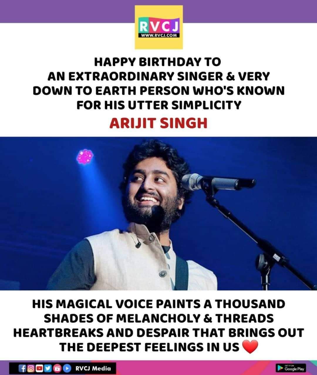 Happy Birthday Arijit Singh!     