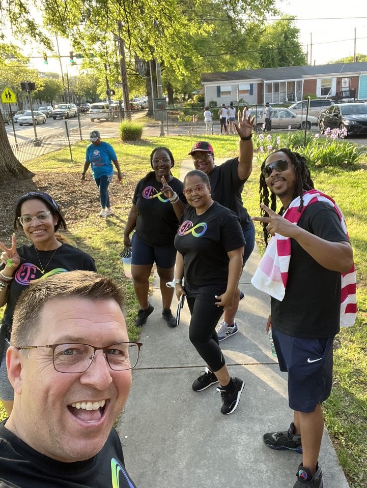 Great time with RVA T-Mobile family walking for Autism awareness!