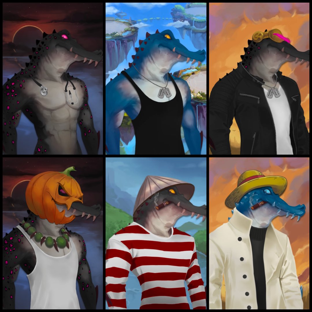 CryptEkim's tweet photo. Round two: I added a high rarity Mutant thanks to the help of the Mutant Community! Also loaded my bags with more crocs and toads to stake.๐ Iโm excited to be part of this project and its future! @MutantNFTs @VohnJ43 #mutantcrocs #mutanttoads https://t.co/AKjtRIyCZA