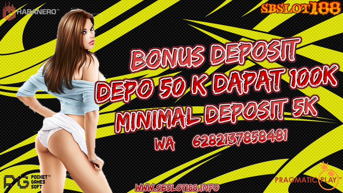 SeniorJava's tweet image. BONUS NEW MEMBER 100% dan BONUS Harian 25%
tunggu apa lagi cuma di sini bisa main modal sedikit bisa untung gede!!
daftar sekarang boskuh !!
MINIMAL DEPOSIT 5K ajah bosskuh!
Link: bit.ly/3jvy1rn
WA : +6281226122300 (Official Depo & WD)
WA BUSINESS : +6282137858481