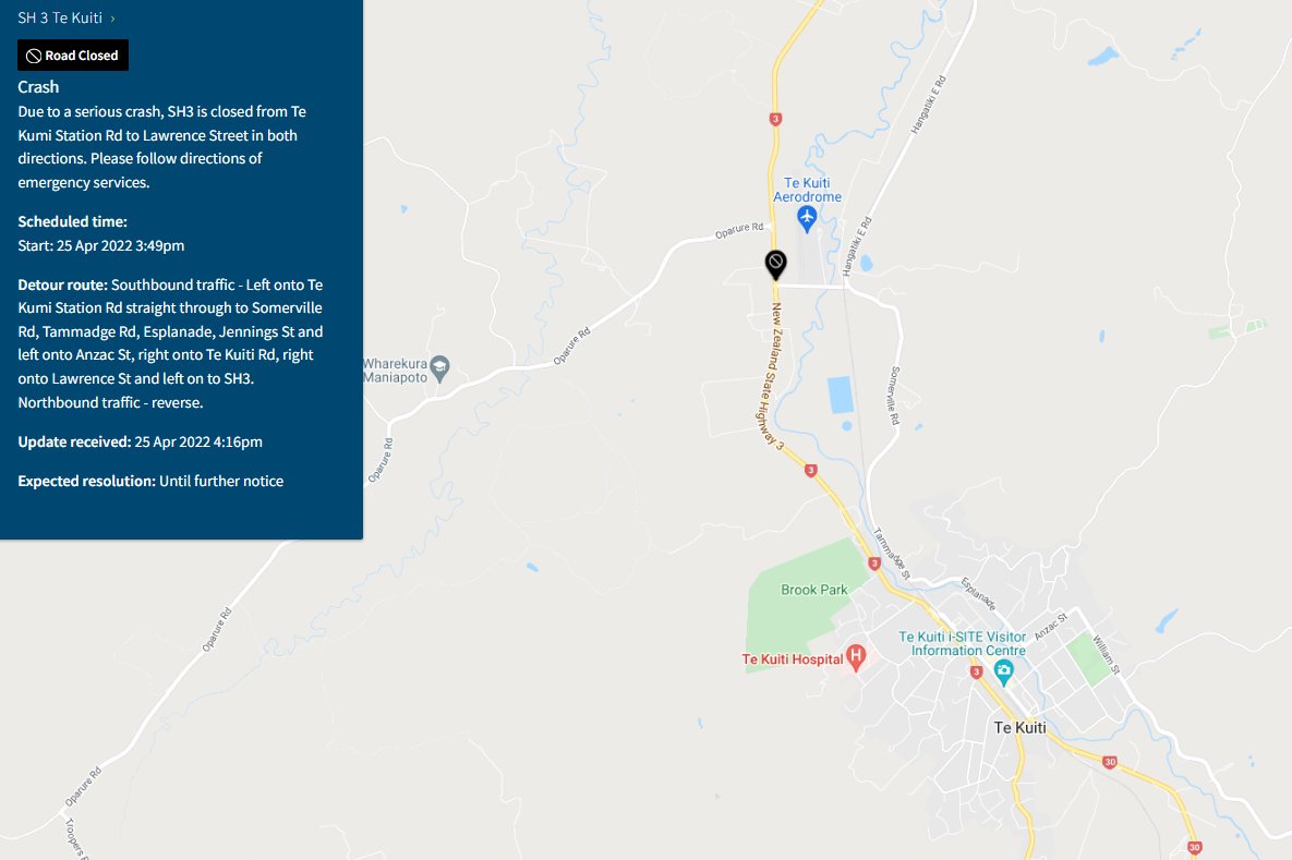 Waka Kotahi NZTA Waikato/BoP on Twitter "SH3 TE KUITI, WAIKATO