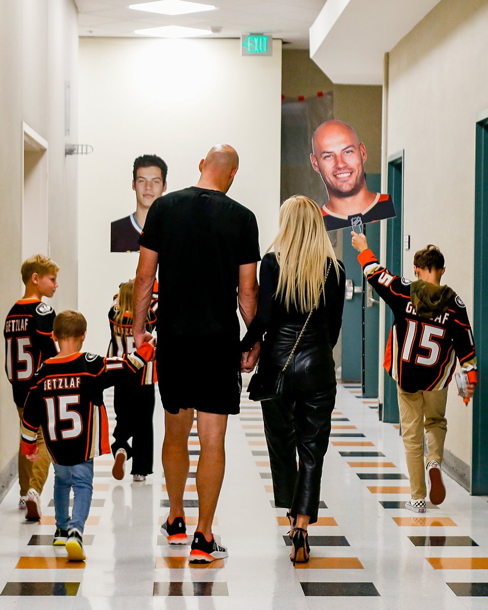 Walking into the sunset with family 🧡 #ThankYouGetz