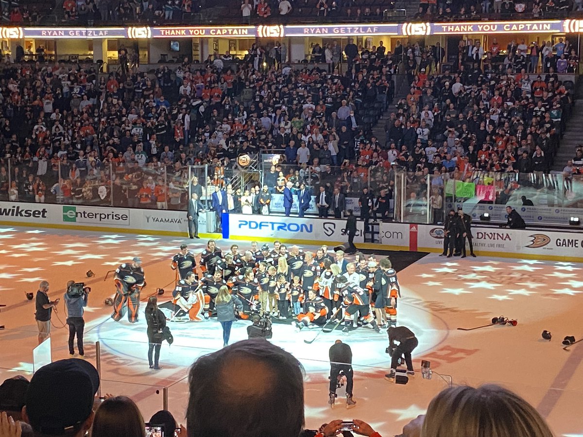 AnaAdvocate's tweet photo. Thank you #Getzy #CryTogether #FlyTogether @AnaheimDucks https://t.co/afizfCa7GB