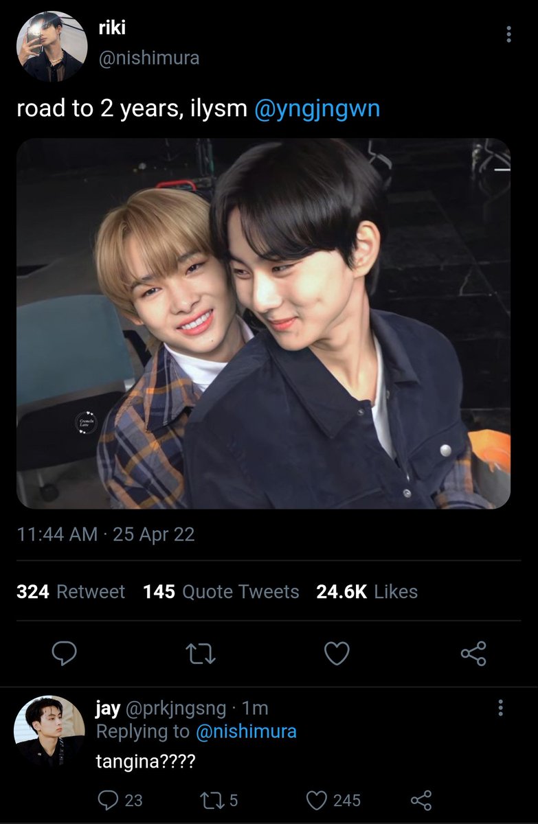 i4shuaa's tweet photo. a #jaywonki one twt au wherein; https://t.co/QGDjJtO7am