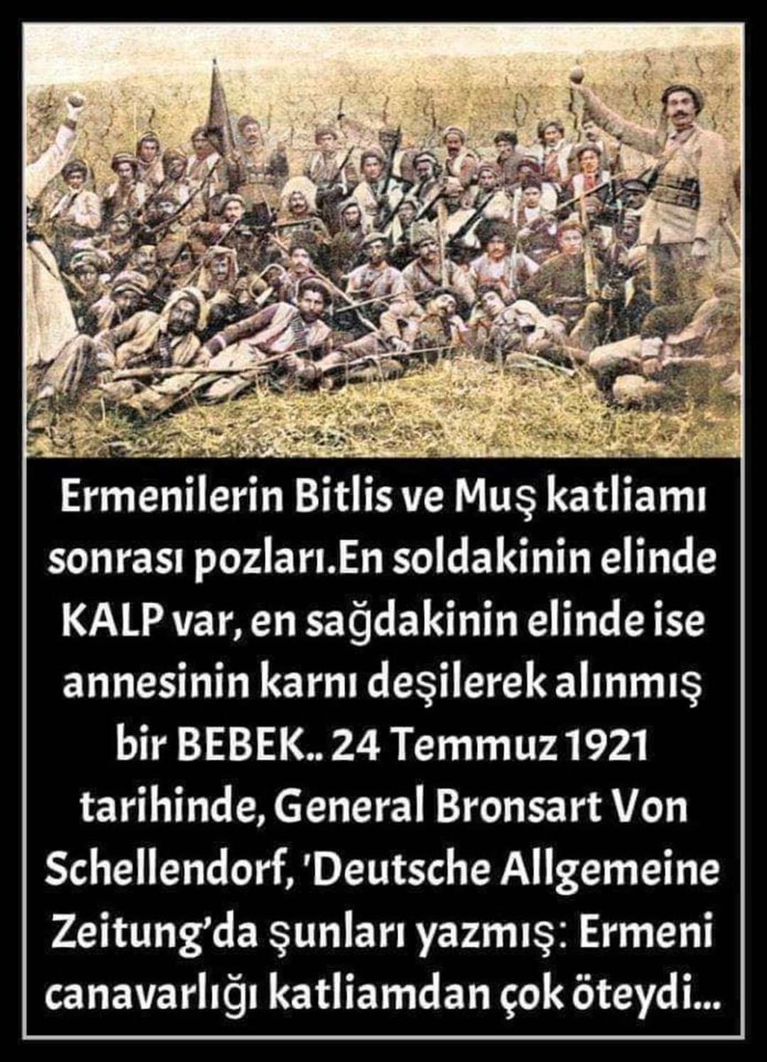 <a href="/haykobagdat/">Hayko Bağdat</a> Ermenistan'da bir tane Türk bırakmayanlar gelmiş Türkler soykırım yaptı diyor!

Eğer 1915’te soykırım yapılsaydı, 107 yıl sonra soykırımla itham ettiği ülkenin gazi meclisinde, o teklifi vermeye cesaret eden biri çıkabilirdi miydi? 

Biz, sizi yakın tarih Hocalı'da iyi tanırız!