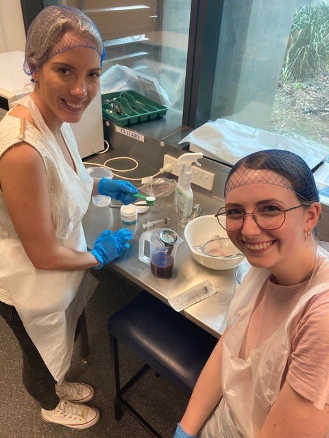 Simone Howells PhD (@simone_howells) on Twitter photo We hosted our annual Dysphagia Kitchen recipe challenge at <a href="/Griffith_Uni/">Griffith University</a> this week & the <a href="/GUSpeechies/">GUSS - Griffith University Speech Students</a> students came up with such amazing texture-modified innovations. The <a href="/iddsi_org/">IDDSI</a> Level 3 Mulled Wine being tested here by Ash & Adiya has me looking forward to winter! 🍷 We hosted our annual Dysphagia Kitchen recipe challenge at <a href="/Griffith_Uni/">Griffith University</a> this week & the <a href="/GUSpeechies/">GUSS - Griffith University Speech Students</a> students came up with such amazing texture-modified innovations. The <a href="/iddsi_org/">IDDSI</a> Level 3 Mulled Wine being tested here by Ash & Adiya has me looking forward to winter! 🍷