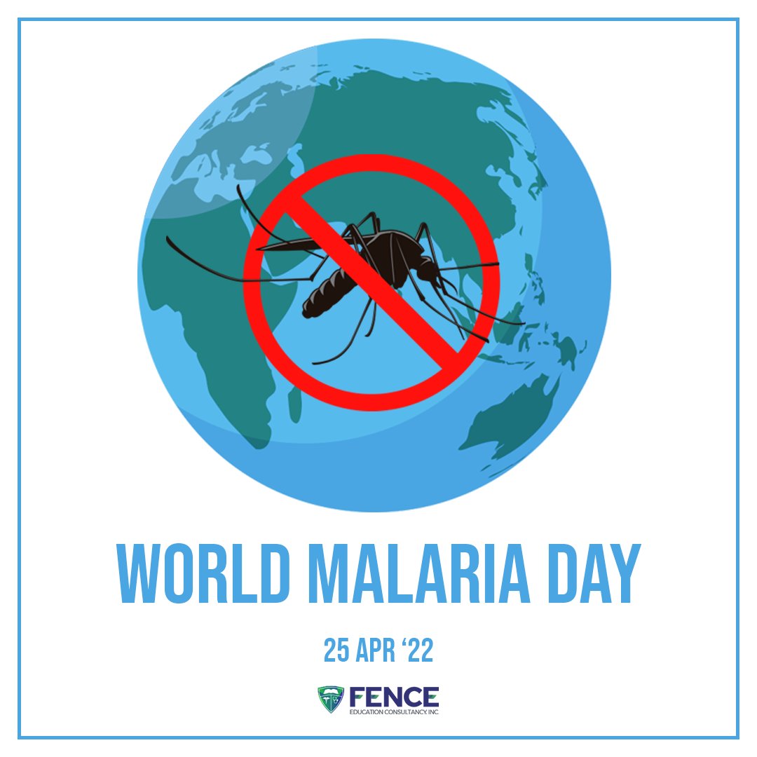 fence_education's tweet photo. World Malaria Day 2022 will be marked under the theme “Harness innovation to reduce the malaria disease burden and save lives.
#WorldMalariaDay #mbbsinphilippines #mbbsinabroad #studymbbsinphilippines #studyabroad #mbbsadmission2021 #studymbbsinabroad #fenceeducationconsultancy https://t.co/0iU6wgUvqR