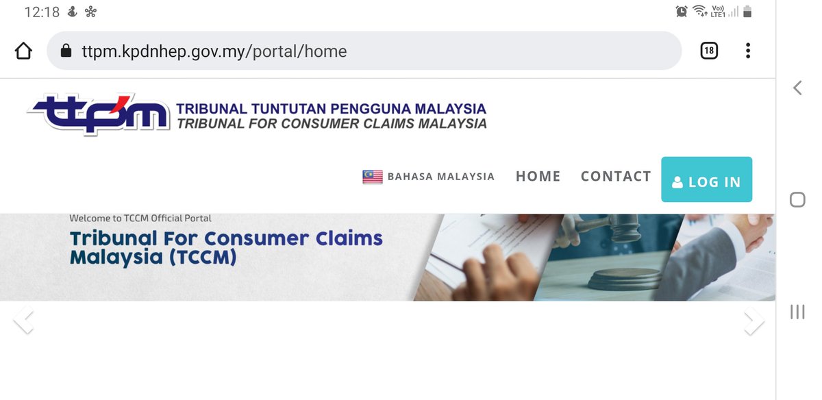 RainyDhiya's tweet image. ... e-tribunal system. This system is from ttpm (tribunal tuntuntan pengguna malaysia). So far i think this site looks legit as this is under @kpdnhep.

But first you need to sign up your account on below link. The registration process is easy n quick
ttpm.kpdnhep.gov.my/home

2/7