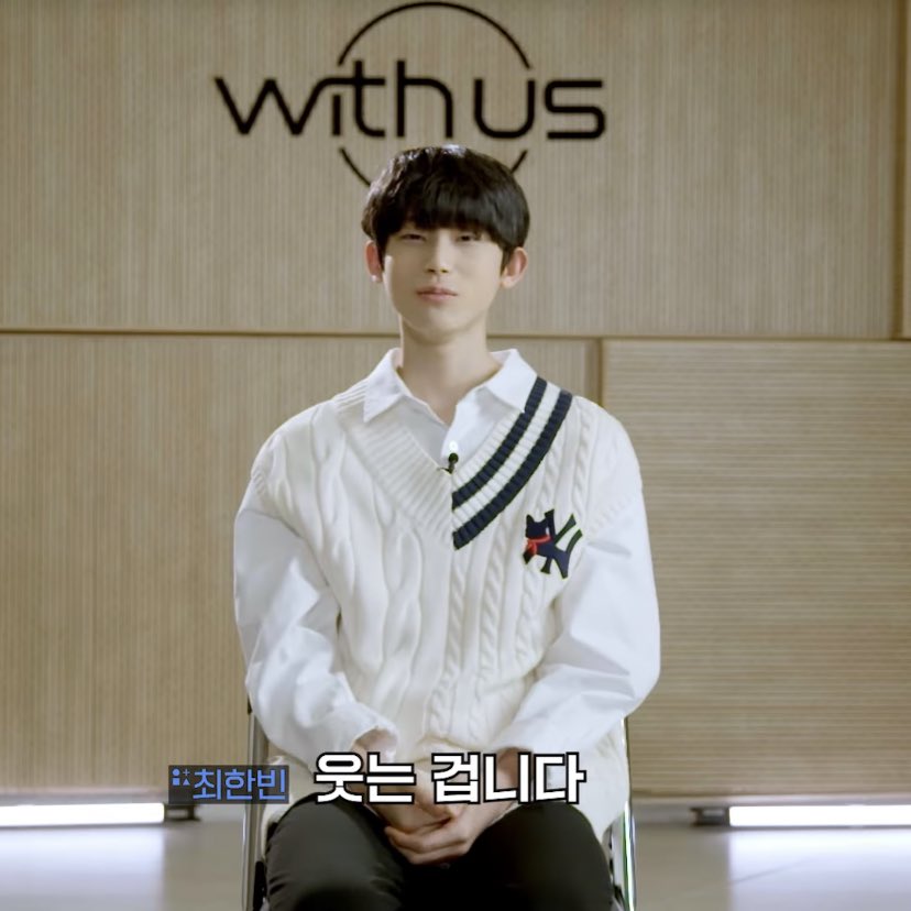 autrainee_'s tweet photo. Ah! So this trainee’s name is Choi Hanbin 😁😁 https://t.co/Zras3fmE4H