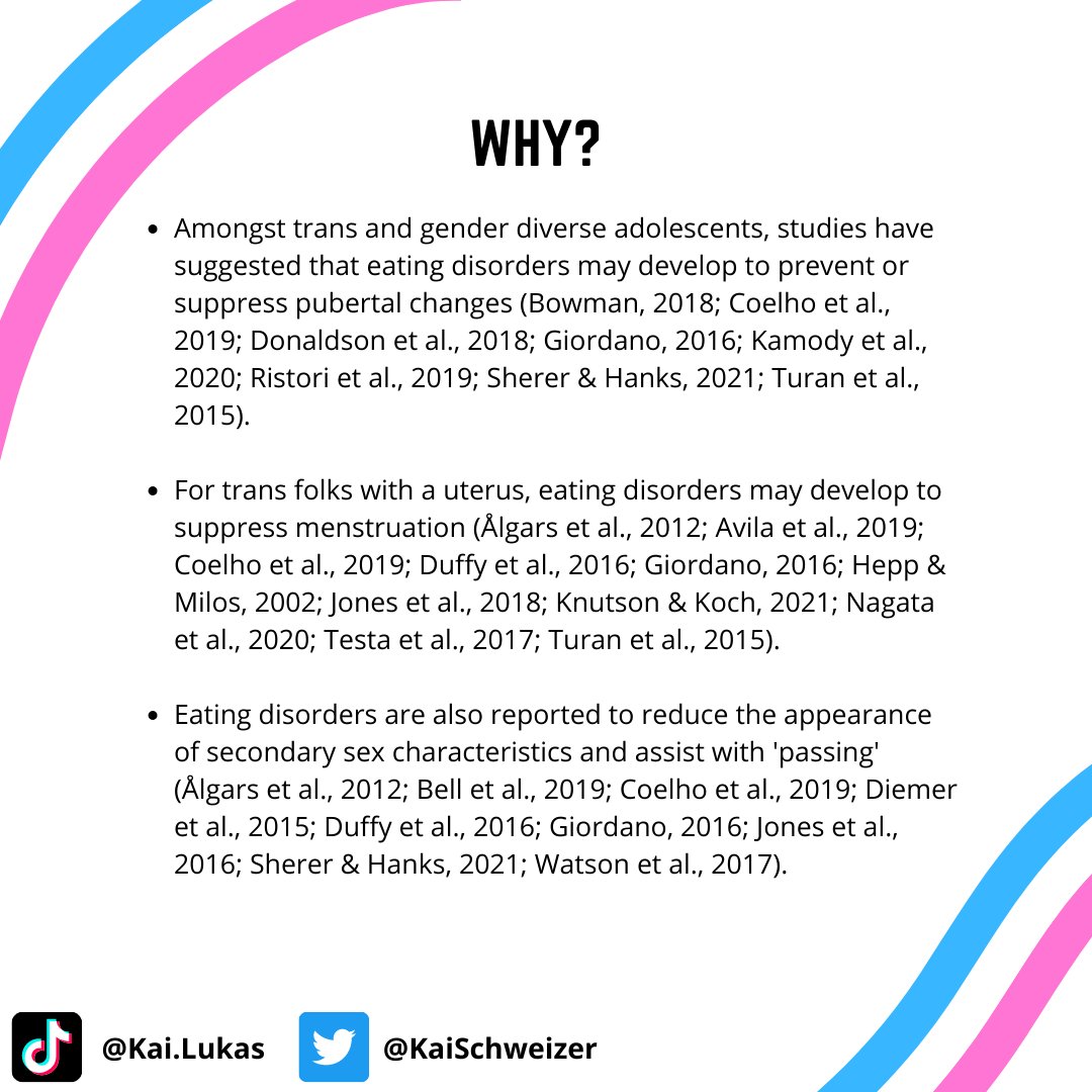KaiSchweizer's tweet photo. #trans and #nonbinary folks and #eatingdisorders : A thread 🧵 https://t.co/MLakDbhJXq