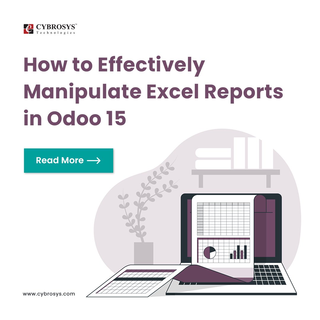 Cybrosys's tweet image. This blog discusses how to manipulate the Excel Reports in Odoo 15.

Read Blog Now: cybrosys.com/blog/how-to-ef…

#odooblogs #odoo #odooerp 
@Odoo