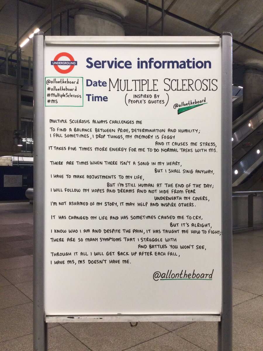 It’s Multiple Sclerosis Awareness Week (25th April - 1st May 2022). Sending love to everyone affected by this condition. 

#MultipleSclerosis #MSAwarenessWeek #MSWeek #allontheboard