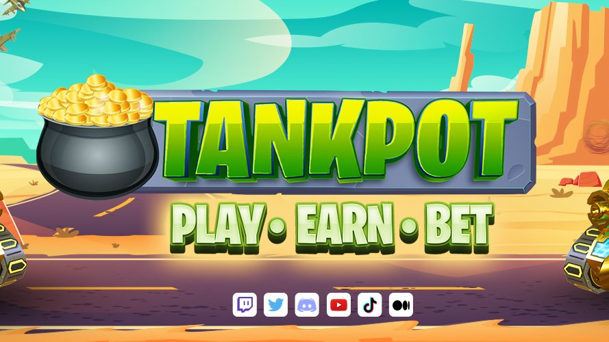 TankPotGaming's tweet photo. 🔥We’ll be rebranding to TankPot the World’s First #P2E Skill-Based Gambling MOBA Tank Wars game!

We have BIG plans for the future of TankPot &amp; our community!

Join our Discord for updates!
https://t.co/kFfZxjumRE https://t.co/78A6Cw2mcX