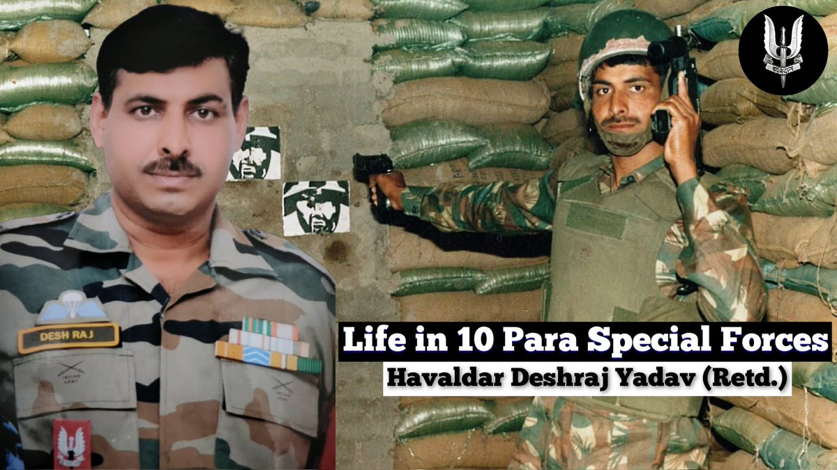 Military_Mantra's tweet image. Link:youtu.be/LG3z2eYzBvM
👆10 Para SF Interview 

In conversation with Havaldar Deshraj Yadav (Retd.)

#specialforces 
#parasf 
#nsgcommandos 
#parachuteregiment 
#paratrooper