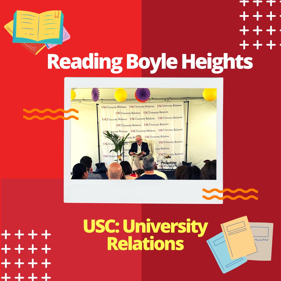 BH_Museum's tweet photo. Boyle Heights Museum Presents Day 1 of the L.A. Festival of Books with George Sanchez reading his book on Boyle Heights.

Thank you to all the amazing individuals attending the event. And thank you to USC University Relations.

Stay tuned for more BTS Photos 👀 https://t.co/95IAip1iGd