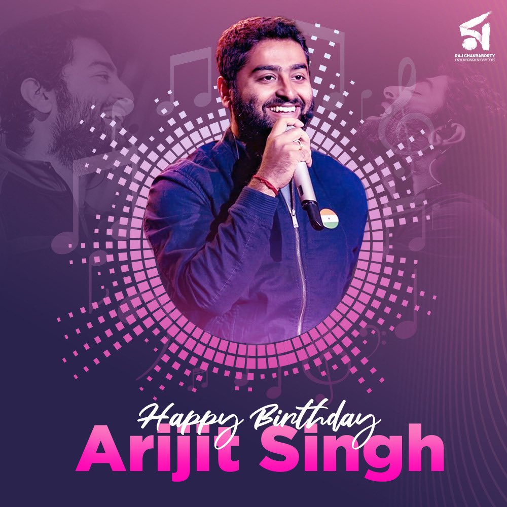 RCEpvt's tweet photo. Happy Birthday to the King of Melody. A voice that can embrace your every mood, every emotion!
#HappyBirthdayArijitSingh @arijitsingh https://t.co/O3nzTzsFCX