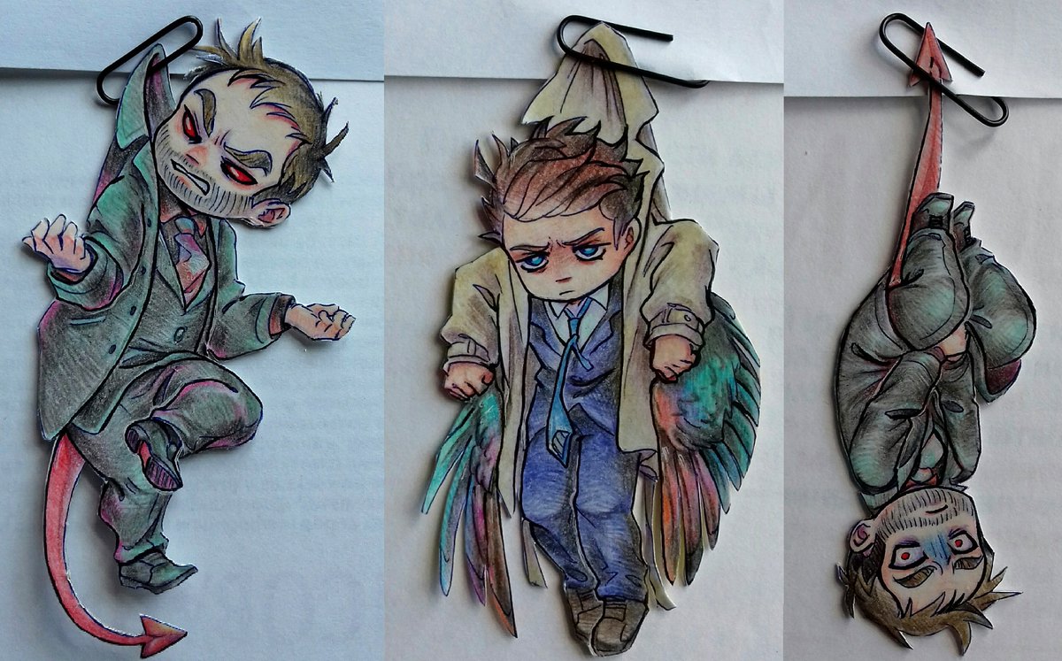 XelbotKTart's tweet photo. they hang
#paperchild #fanart #spn #crowley #castiel #supernatural https://t.co/syw9smCZ42