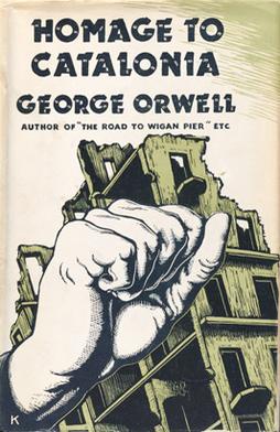 Civil_War_Spain's tweet photo. Today, on 25 April 1938, George Orwell's Homage to Catalonia was published, a year minus a day after his arrival in Barcelona following his first stint on the Aragón front. https://t.co/pz09RctW5N