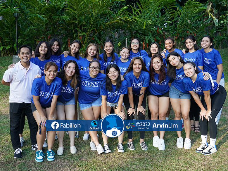 TeamAMDG's tweet photo. Get ready for the One Big Fight!
Here are your ATENEO LADY EAGLES for UAAP Season 84! 💙

Go Ateneo! One Big Fight! #OBF
📷 Fabilioh - Arvin Lim @arvinulim https://t.co/gApEg90MII