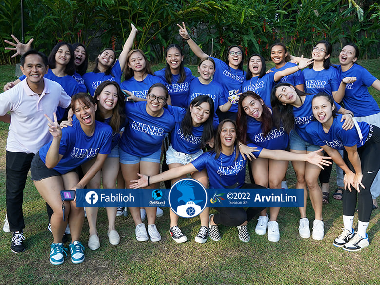 TeamAMDG's tweet photo. Get ready for the One Big Fight!
Here are your ATENEO LADY EAGLES for UAAP Season 84! 💙

Go Ateneo! One Big Fight! #OBF
📷 Fabilioh - Arvin Lim @arvinulim https://t.co/gApEg90MII