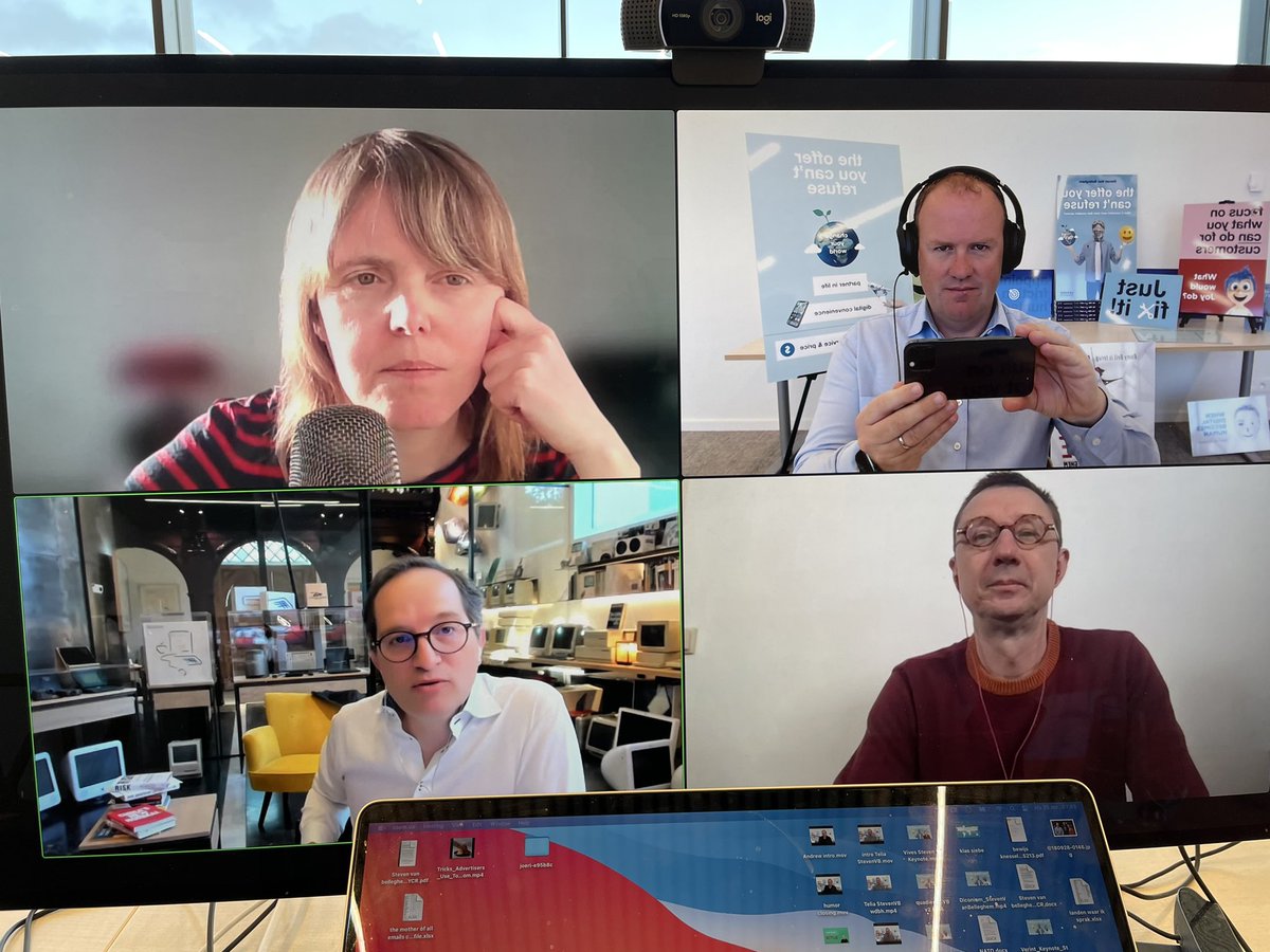 StevenVBe's tweet photo. Recording a new episode of RADAR, out monthly @nexxworks podcast https://t.co/dtBKDOlJOc