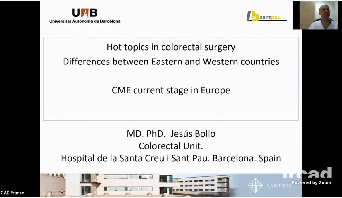 Things that only happen to you once in a lifetime. share webinar with masters of surgeon. prof.Heald, prof.Masaaki Ito @IrcadFrance @JMarescauxIrcad @etargarona @armando_melani @smoralesconde @ritarod2402