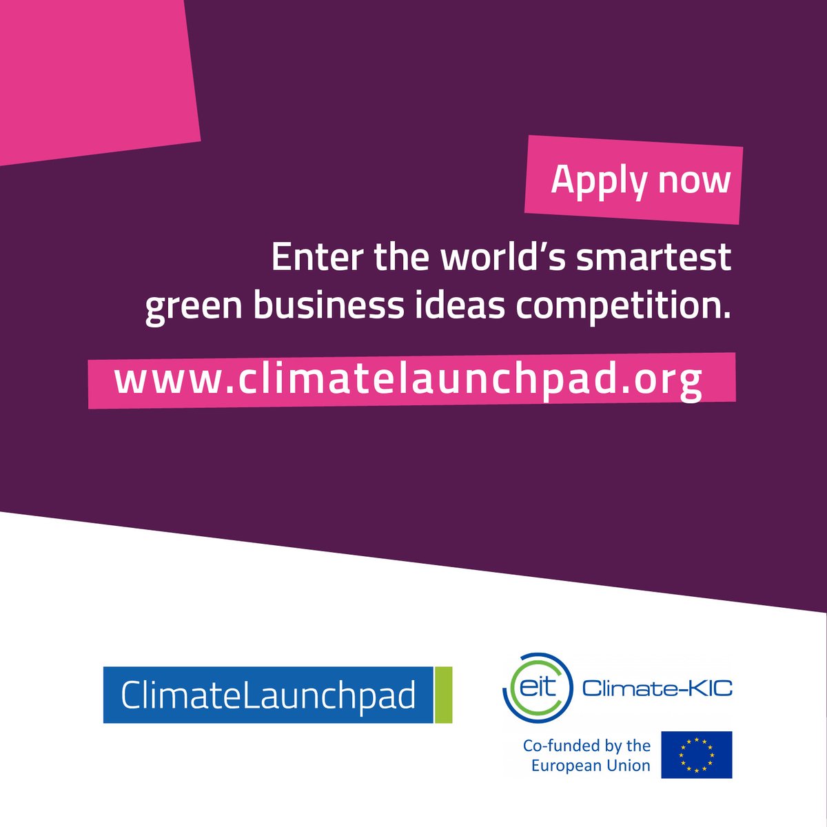 Build your business & get your first customer to reach real #global success 💪🏆🌎. Win prize money & entry to the Accelerator programme. Another reason for joining #CLP22 TODAY ➡️ climatelaunchpad.org/application-fo… @ClimateKIC #greenbusiness #startups #cleantech #climate #impact