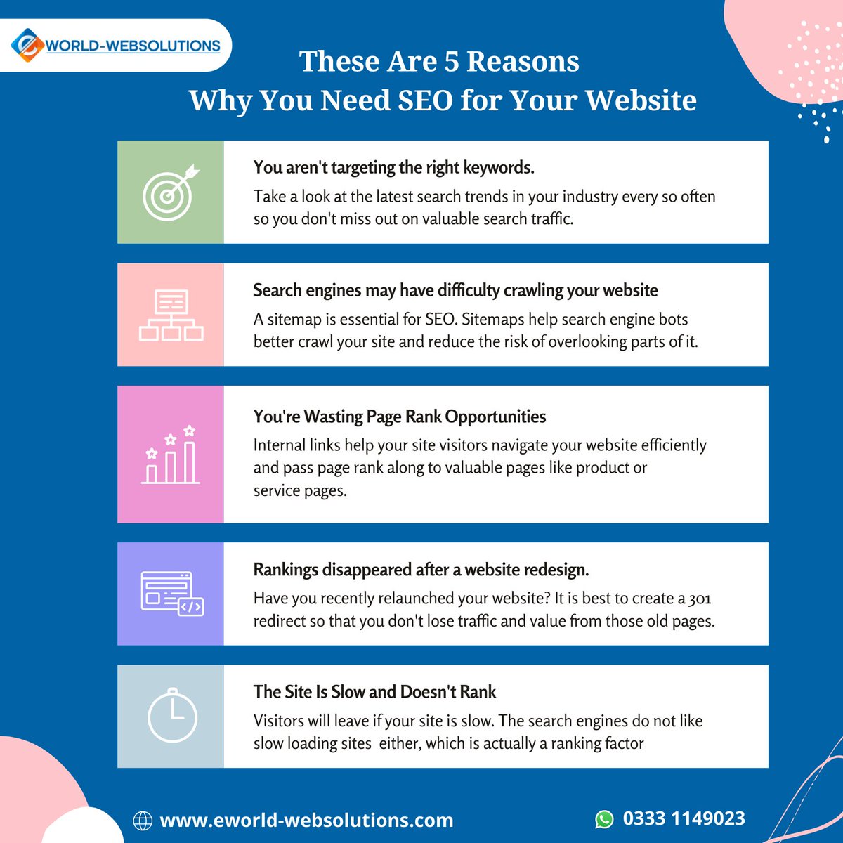 EworldWeb1's tweet photo. Search engine optimization or SEO services are digital marketing services that improve rankings in search results for keywords relevant to a given business. 

#seoservicesinlahore #seoservices #seo #searchengineoptimization #seoservicesinpakistan #digitalmarketingcompanyinlahore https://t.co/nlMHSMri7a